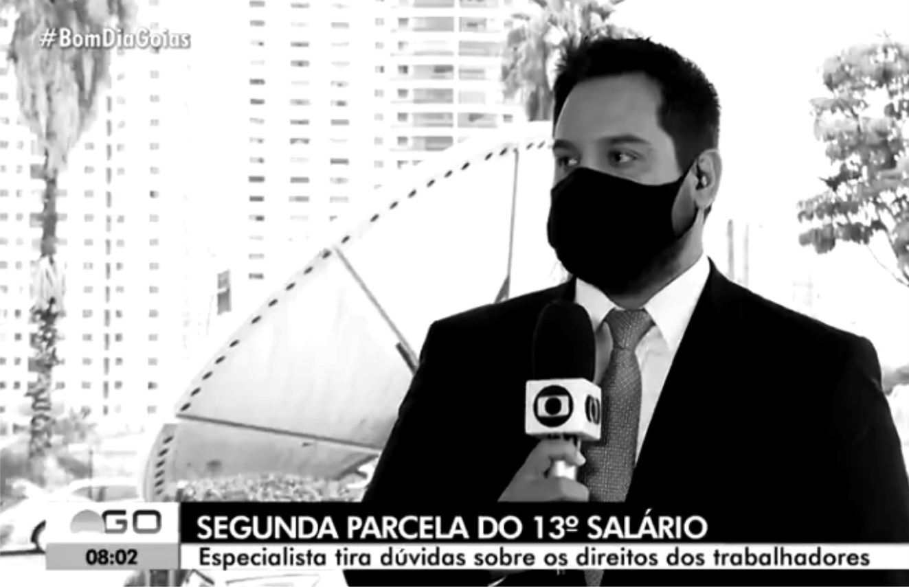 Fabrício Barcelos. Entrevista Jornal BDG TV Anhanguera. Segunda parcela do 13º salário.